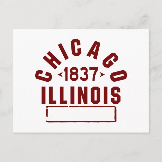 Chicago Inc Postkarte (Vorderseite)