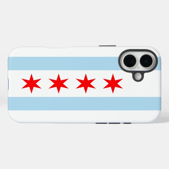 Chicago iPhone 16 Plus Hülle (Rückseite (Horizontal))