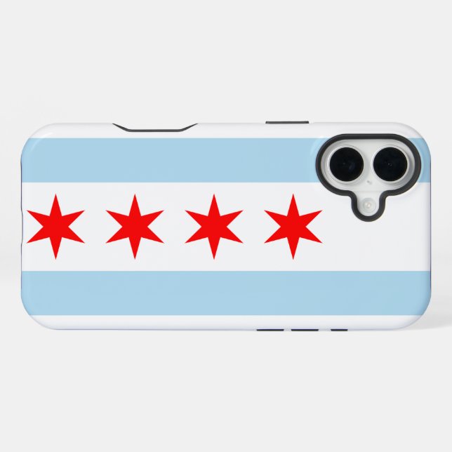 Chicago iPhone 16 Plus Hülle (Rückseite (Horizontal))