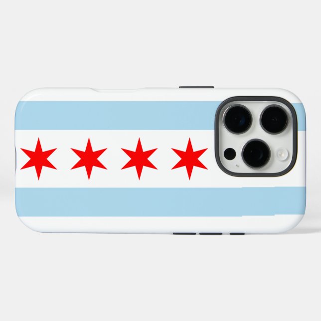 Chicago iPhone 16 Pro Hülle (Rückseite (Horizontal))