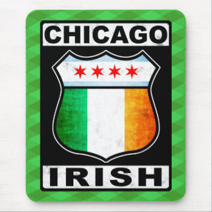Chicago Irish American Mousemat Mousepad