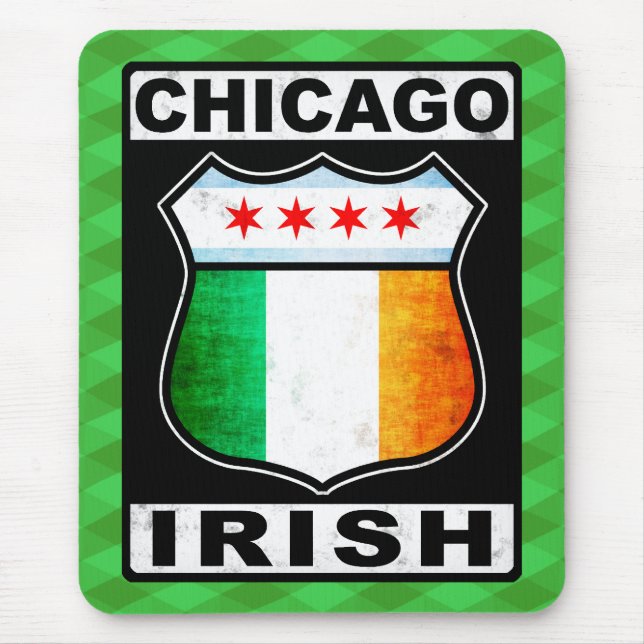 Chicago Irish American Mousemat Mousepad (Vorne)