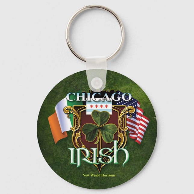 Chicago Irish Schlüsselanhänger (Vorderseite)