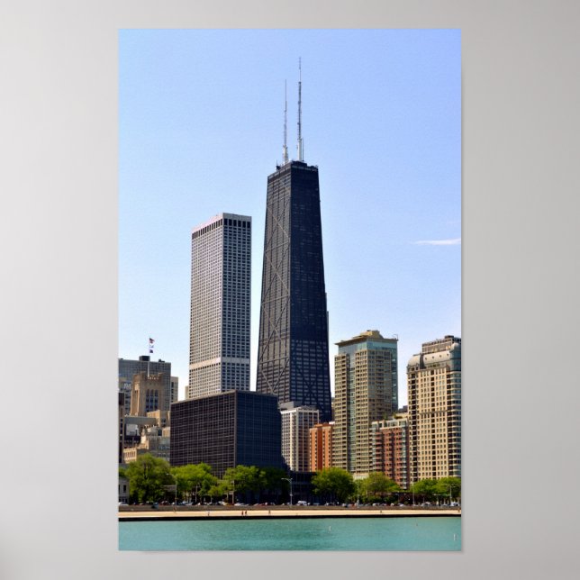Chicago John Hancock Poster (Vorne)