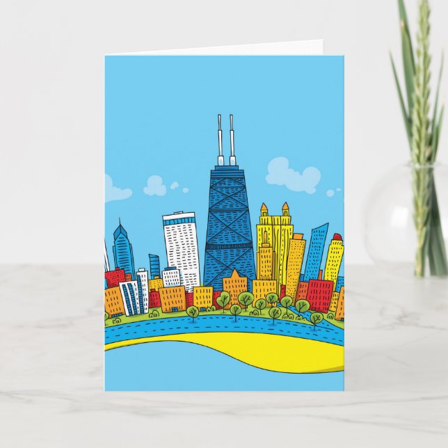 Chicago Karte (Vorderseite)