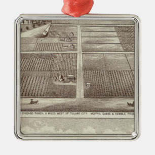 Chicago, Kay Ranches Silbernes Ornament