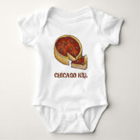 CHICAGO KID Illinois Deep Dish Pepperoni Pizza
