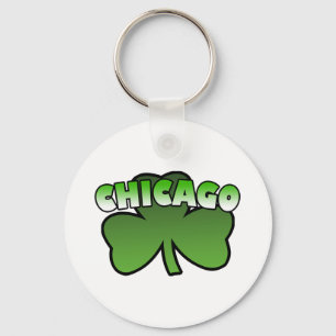 Chicago-Kleeblatt-Schlüsselanhänger Schlüsselanhänger