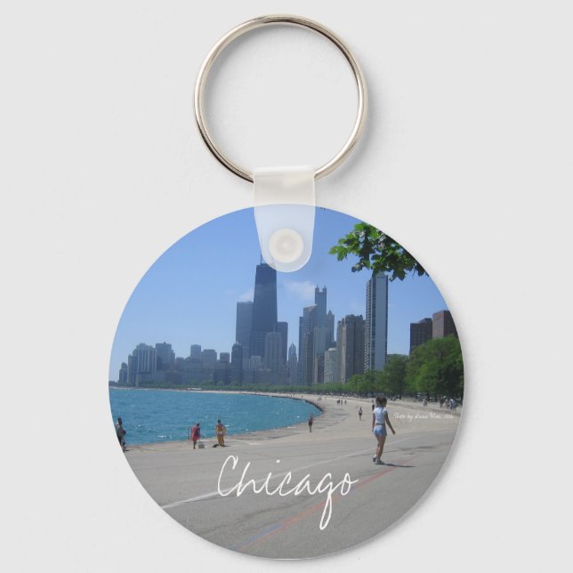 Chicago Lakeshore Schlüsselanhänger (Vorderseite)