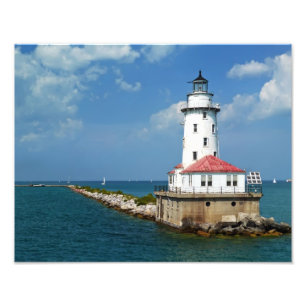 Chicago-Leuchtturm Fotodruck
