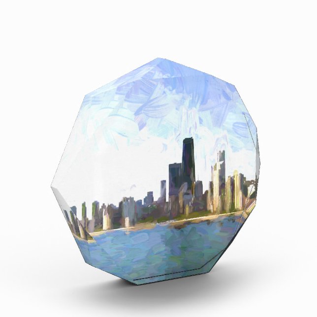Chicago Liquified Paint Fotoblock (Links)