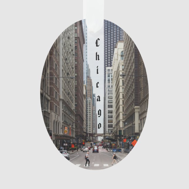 Chicago Madison Street Ornament (Vorderseite)