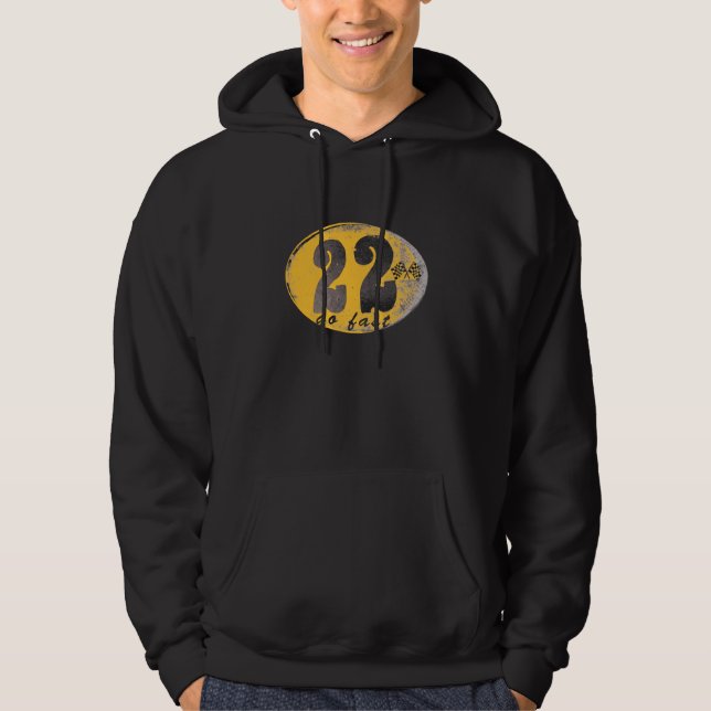Chicago-Marathon-Straße hoddie Hoodie (Vorderseite)
