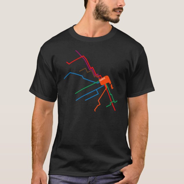 Chicago-Metro (CTA) T-Shirt (Vorderseite)