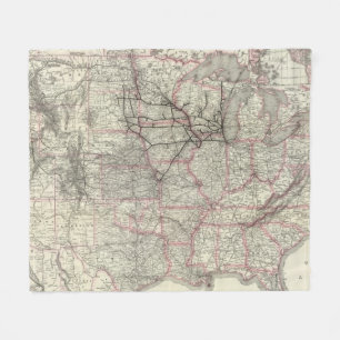 Chicago Milwaukee und St- Paulrelais und Fleecedecke