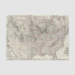 Chicago Milwaukee und St- Paulrelais und Seidenpapier