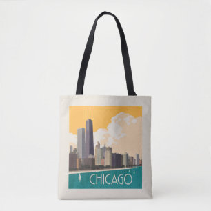 Chicago   Modern Skyline Tasche