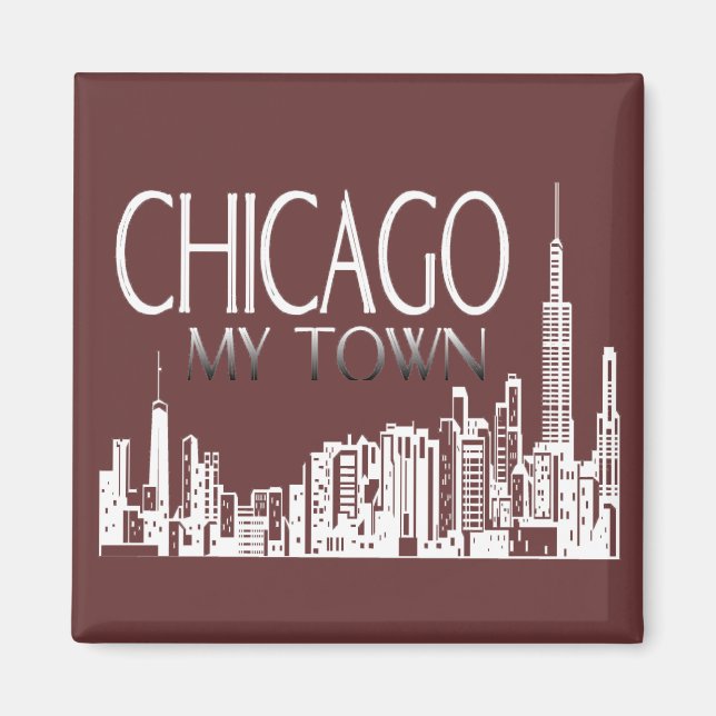 Chicago My City Magnet (Vorne)