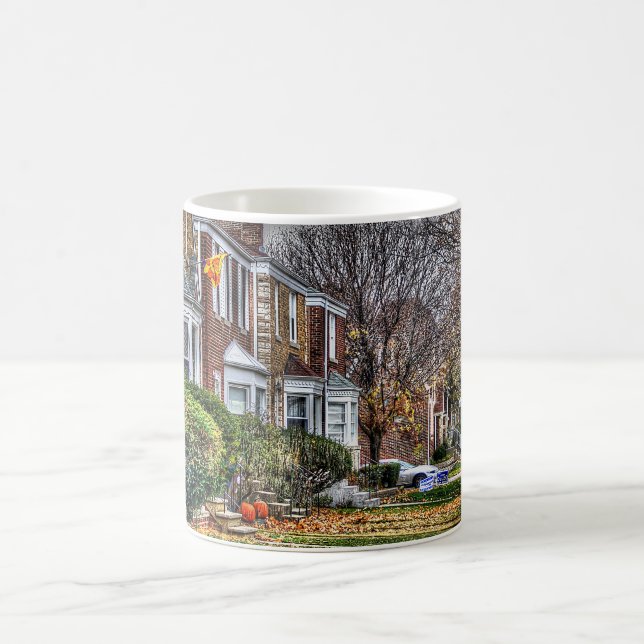 Chicago Nature Scene Gebäude Kaffeetasse (Mittel)