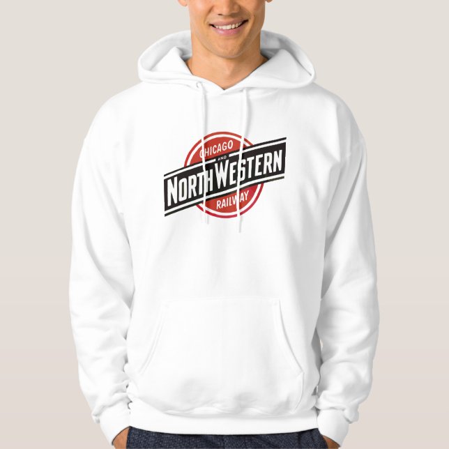 Chicago & North West Railroad Hoodie (Vorderseite)