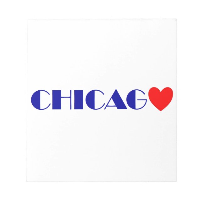 Chicago Notizblock (Vorderseite)