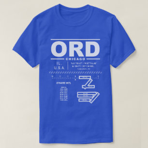 Chicago O'Hare International Airport ORD T - Shirt