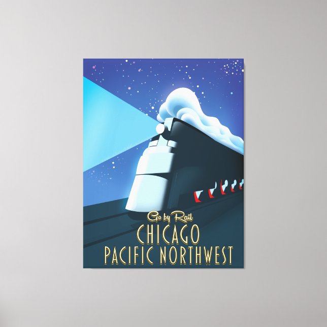 Chicago Pacific Northwest Leinwanddruck (Vorderseite)