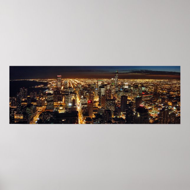 Chicago Panoramic Poster (Vorne)