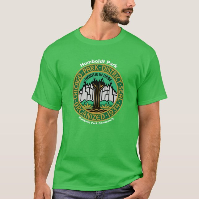Chicago Park District, Humboldt Park T-Shirt (Vorderseite)