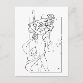 Chicago Piano Postkarte