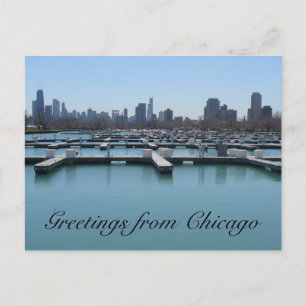 Chicago piers postkarte