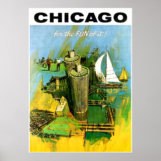 Chicago Plakat  (Vorne)
