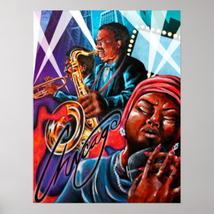 Chicago-Plakat Poster