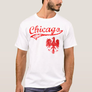 Chicago Polish Baseball-Stil T-Shirt
