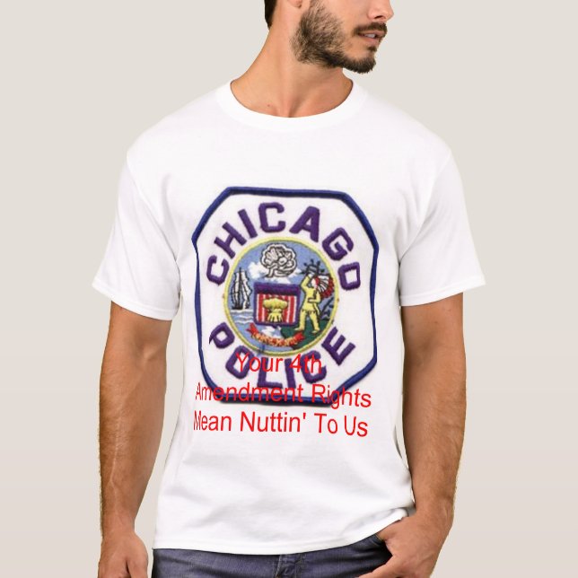 Chicago-Polizei T-Shirt (Vorderseite)