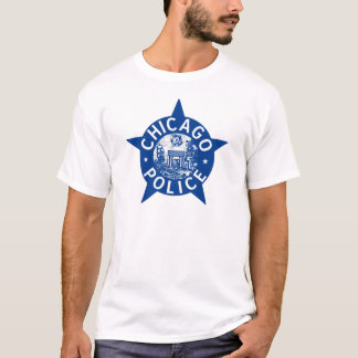 Chicago-Polizei VINTAGER STERN T-Shirt