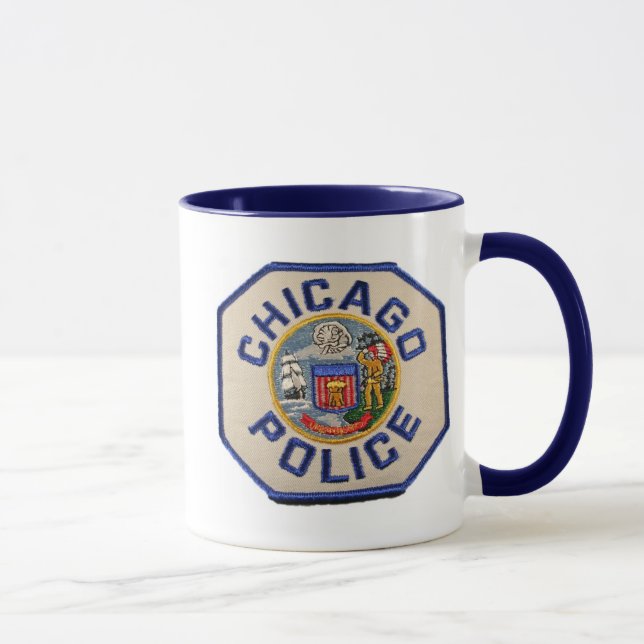 Chicago-Polizeikaffee-Tasse Tasse (Rechts)