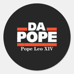 Chicago Pope Leo Xiv Shirt Kardinal Robert Prevost Runder Aufkleber