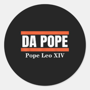 Chicago Pope Leo Xiv Shirt Kardinal Robert Prevost Runder Aufkleber