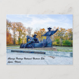 Chicago Portage National Historic Site Postkarte