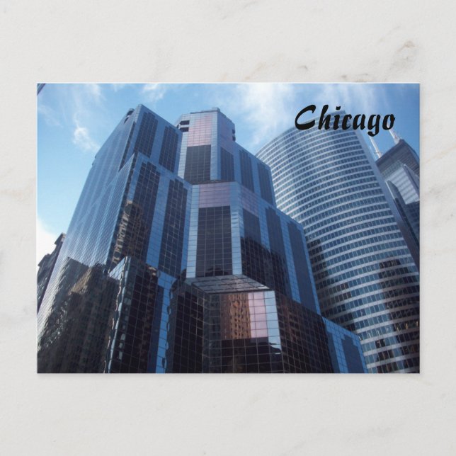 Chicago Postkarte (Vorderseite)