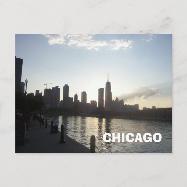 CHICAGO POSTKARTE (Vorderseite)