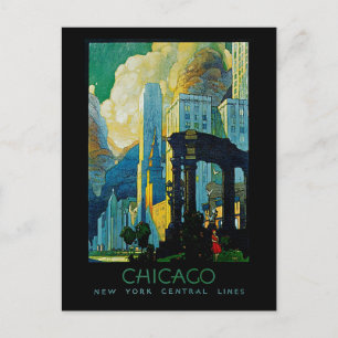 Chicago Postkarte