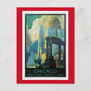 Chicago Postkarte