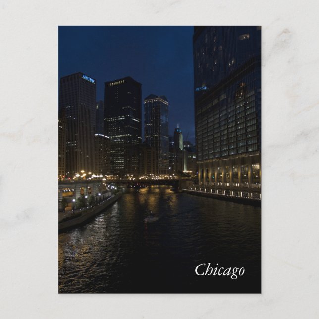 Chicago Postkarte (Vorderseite)