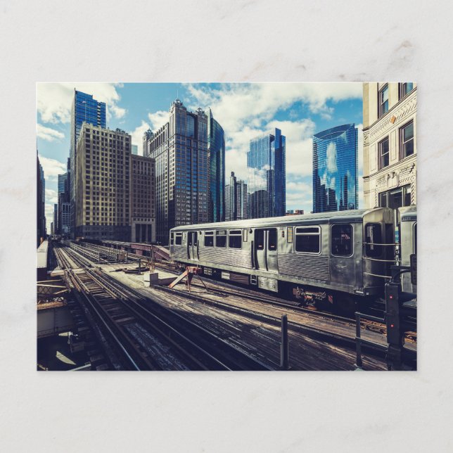 Chicago Postkarte (Vorderseite)