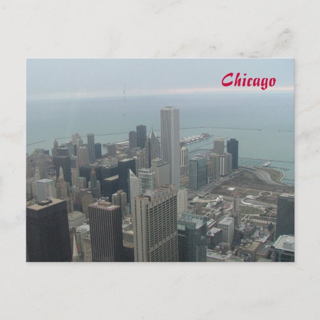 Chicago Postkarte (Vorderseite)
