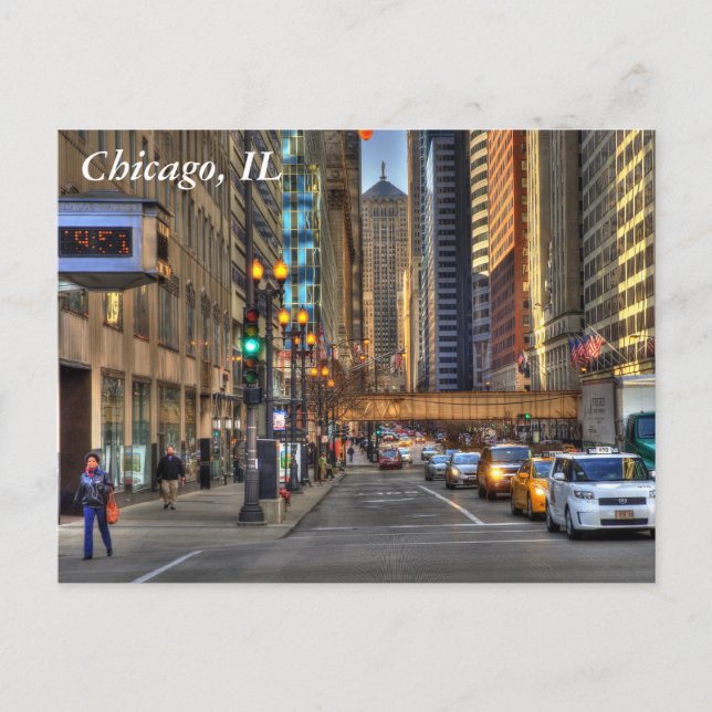 Chicago Postkarte (Vorderseite)