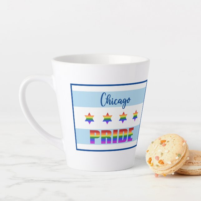 Chicago Pride Milchtasse (Beispiel)