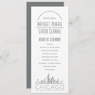 Chicago   Programme Moderne de Mariage Déco
